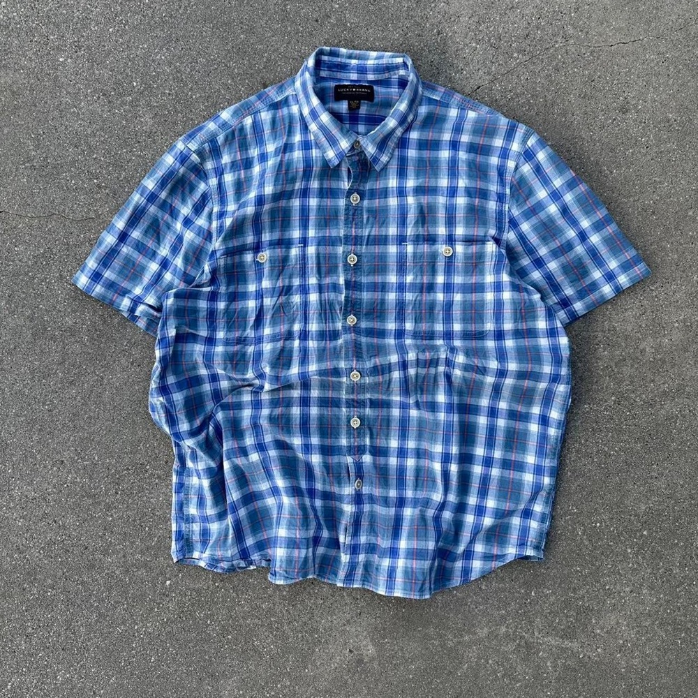 Lucky Brand Men's Blue Shirt